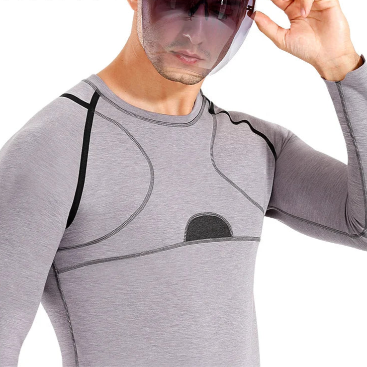 Ultra-Warm Thermal Underwear Set – Multi-Layer Cold Gear