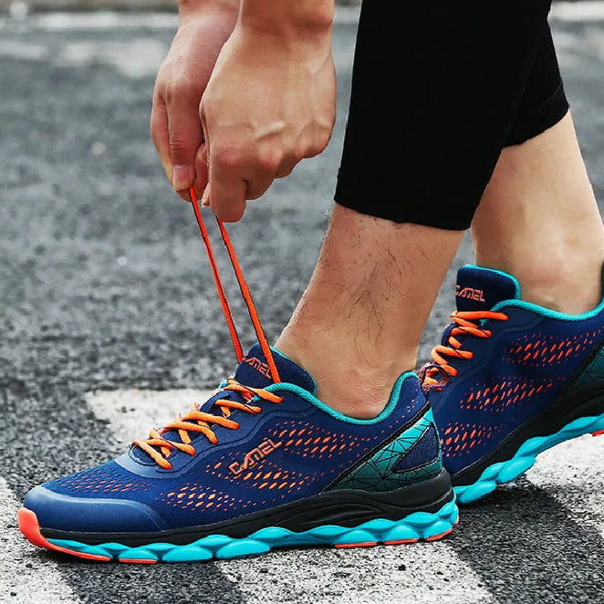 Men’s Lightweight Running Shoes – Breathable Mesh Trainers