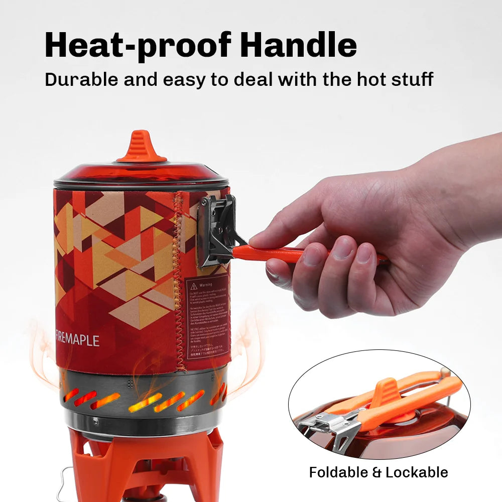 Portable Gas Stove System – Compact Cooker with Ignition