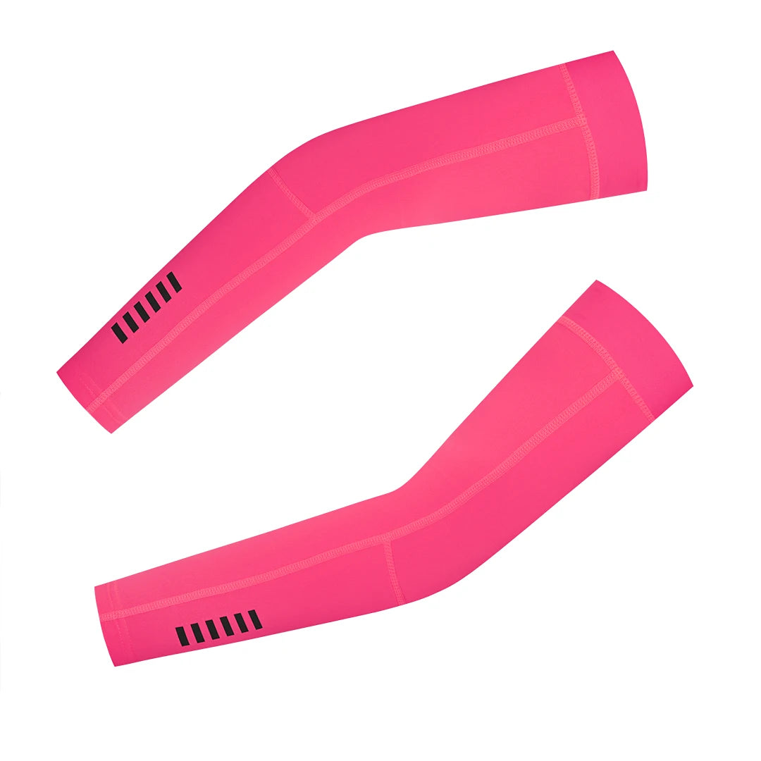 Thermal Fleece Arm Warmers – Cycling & Running Sleeves