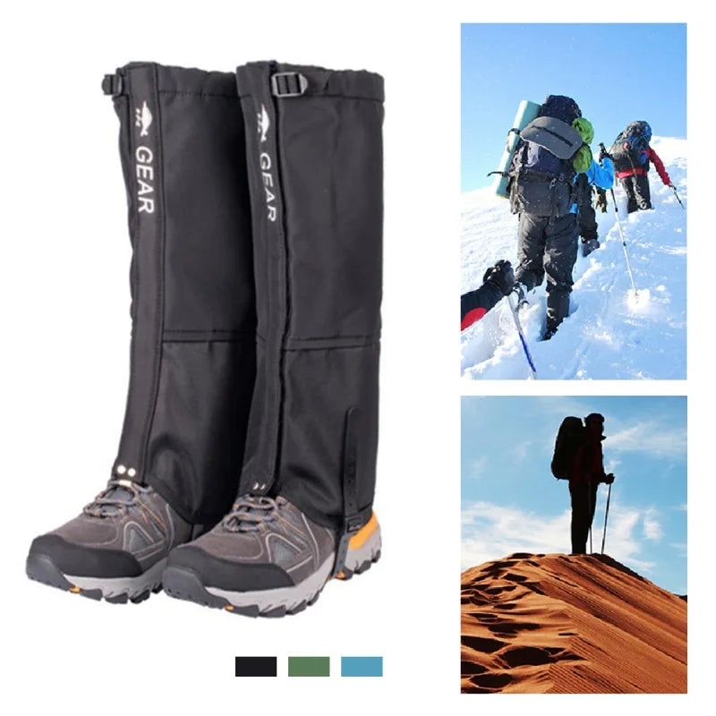 Waterproof Snow Gaiters – Windproof Leg Covers for Hiking