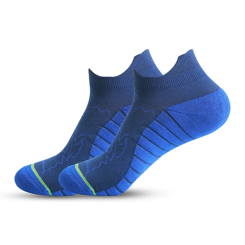 Breathable Cotton Running Socks – Low-Cut Sport Fit for Adults