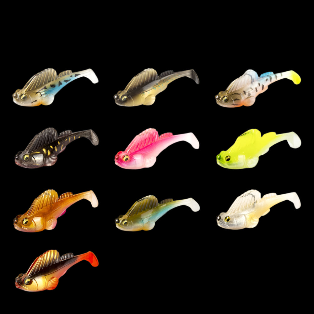 Dark Sleeper Soft Jig – Realistic Swimbait for Bottom Fishing