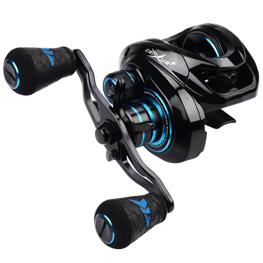 CRIXUS Baitcasting Reel – 8kg Drag, 7+1BB, 206g Build