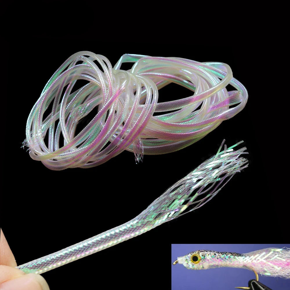 Pearl Fish Scale Body Tube 2m – Mylar Flash Fly Tying Tube