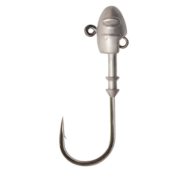 2X Strong Lead Head Hooks 3g–21g – Black Nickel Plated