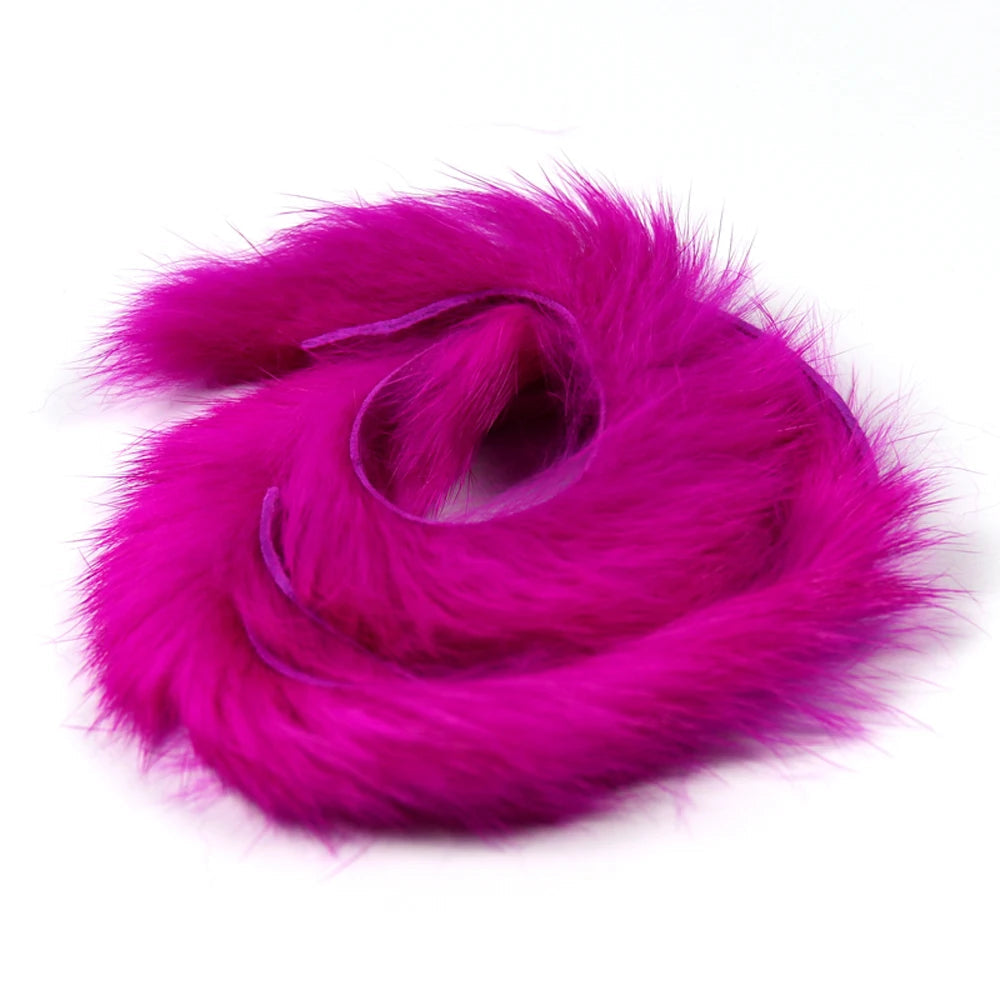 Rabbit Fur Zonker Strips 5mm – 2PCS for Streamer Fly Tying