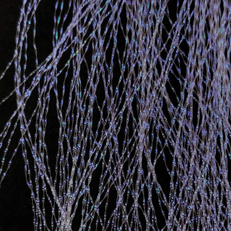 Glow UV Holographic Tinsel for Jig & Fly Tying