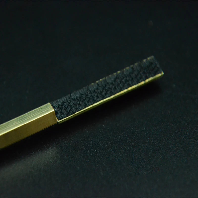Fly Tying Dubbing Teaser – Brass Handle Velcro Brush Tool