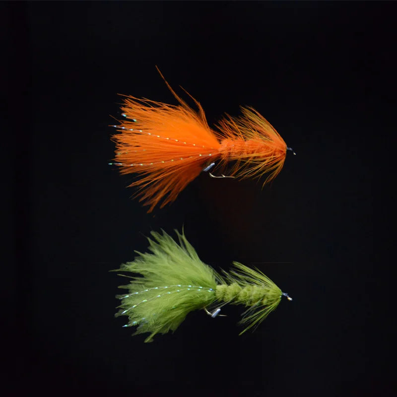 4PCS Woolly Bugger Flies – Versatile Streamers for Trout Fishing