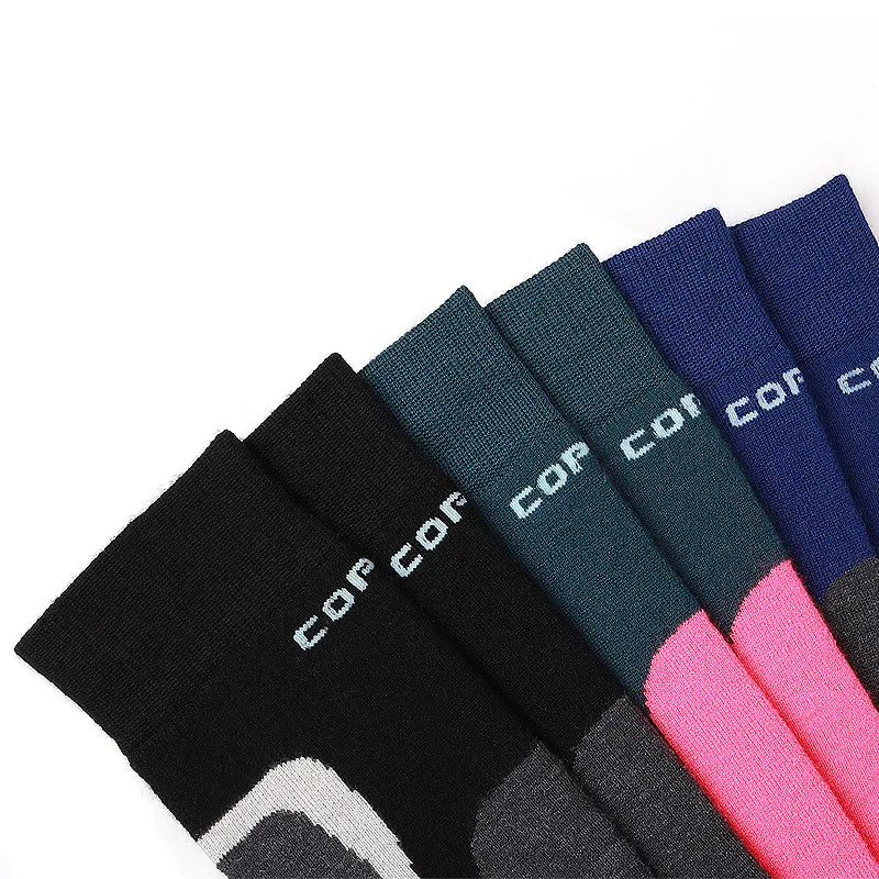 COPOZZ Ski Socks for Men & Women – Thick Cotton, Moisture-Wicking, High Elastic Fit