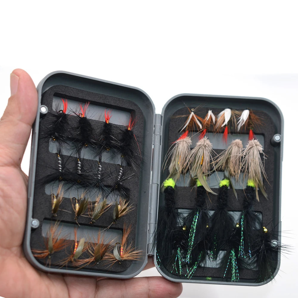 32PCS Dry Fly Fishing Lure Set – Streamers & Bugger Flies