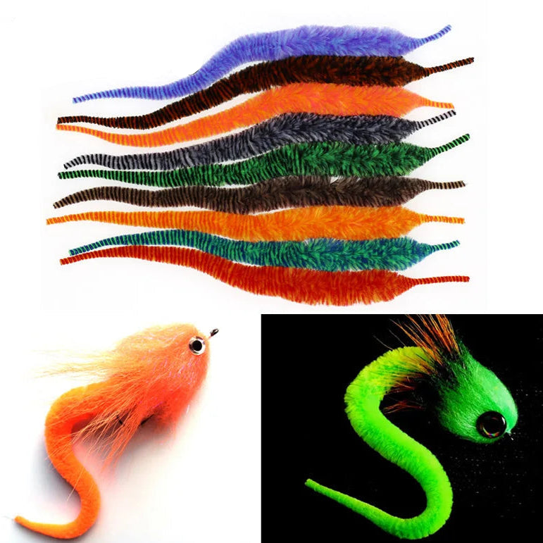 Mangum Dragon Tails 22cm – 50PCS Wiggle Fly Tying Tails