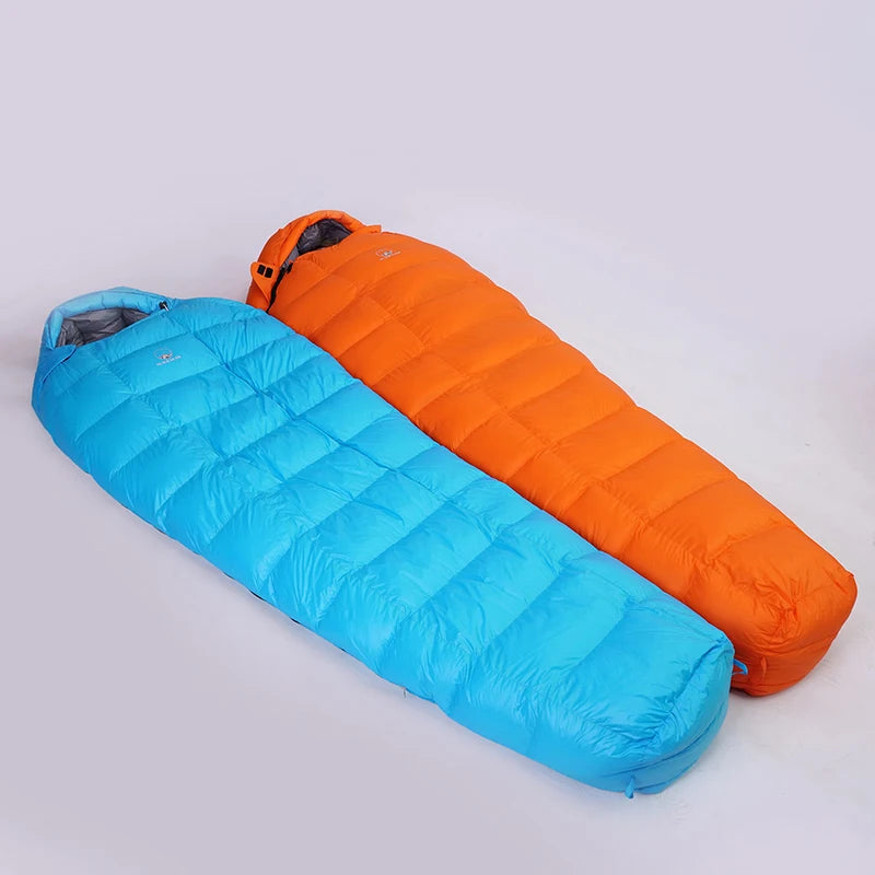 BLACK SNOW High Quality Goose Down Sleeping Bag – Premium Outdoor Camping & Hiking Gear