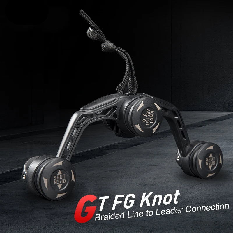 GT FG PR Knotter Tool – Compact Line Connector for Fishing