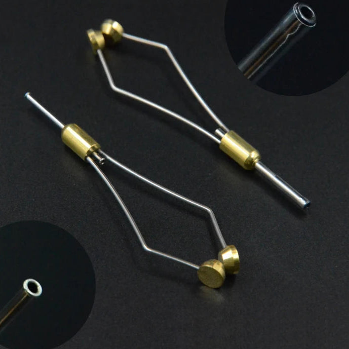Fly Tying Bobbin Holder with Arc Mouth or Ceramic Tip