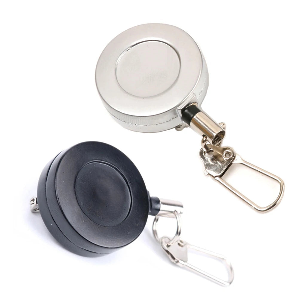 Fly Fishing Zinger Retractor – Dual Cord with Magnetic Plate