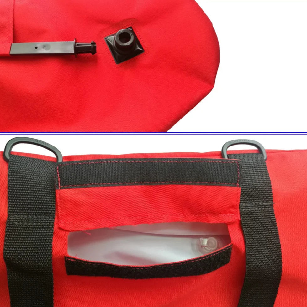 Torpedo Inflatable Dive Buoy With Flag for Snorkelling Safety