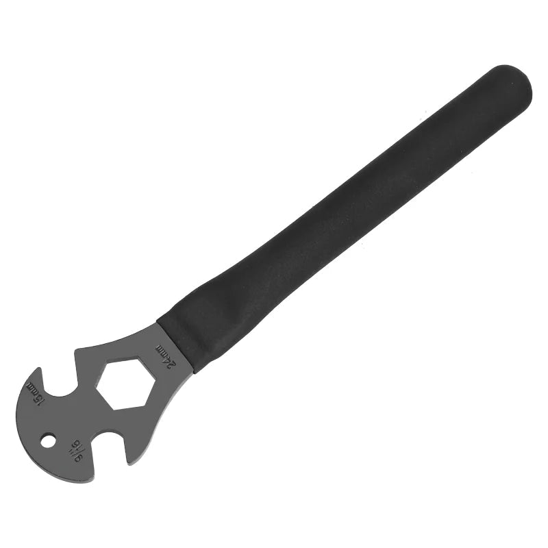 15mm Bicycle Pedal Wrench with Extra Long Handle Spanner