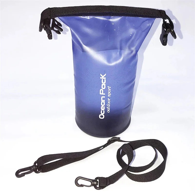 Waterproof Dry Sack with Strap – 2L to 30L Floating Bag