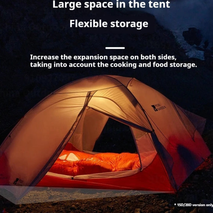 Ultralight Expedition Tent – 1–3 Person Storm Shelter