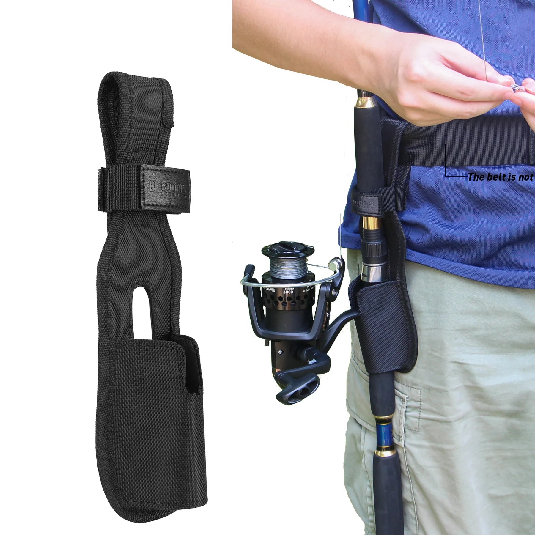 Portable Waist Rod Holder Sheath – Nylon Fishing Pole Rack