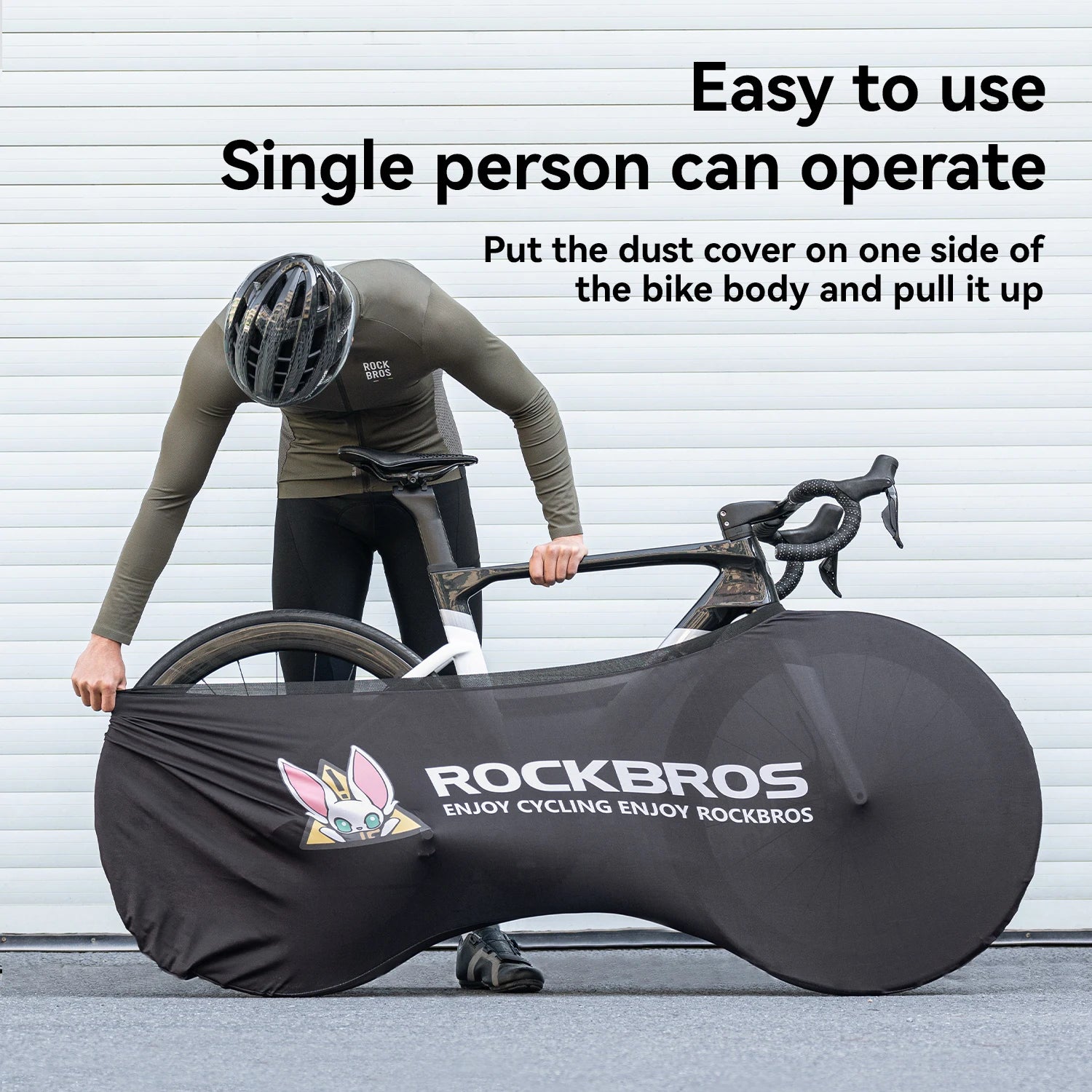 Waterproof Bike Cover for Frame & Wheels – Scratch-Resistant