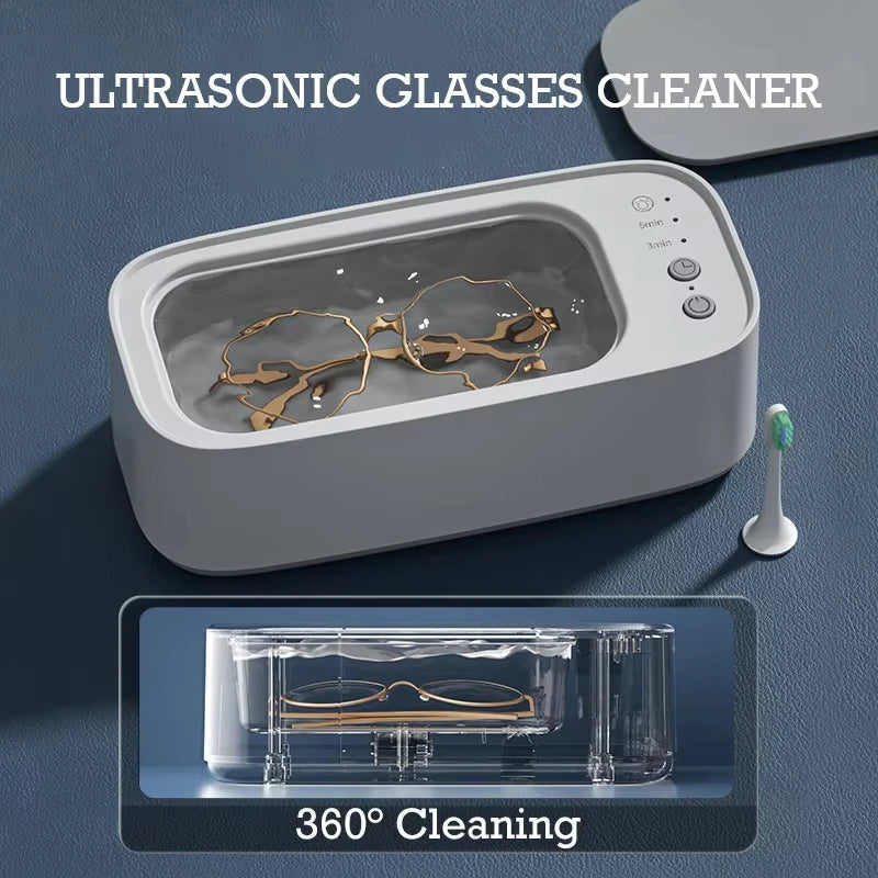 USB Rechargeable Ultrasonic Cleaner – 45kHz for Gear & Jewellery