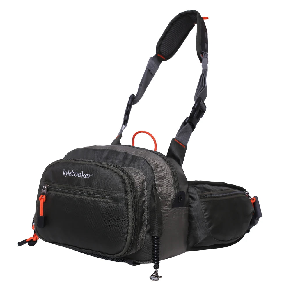 Fly Fishing Chest & Waist Pack – 2-in-1 Lightweight Bag