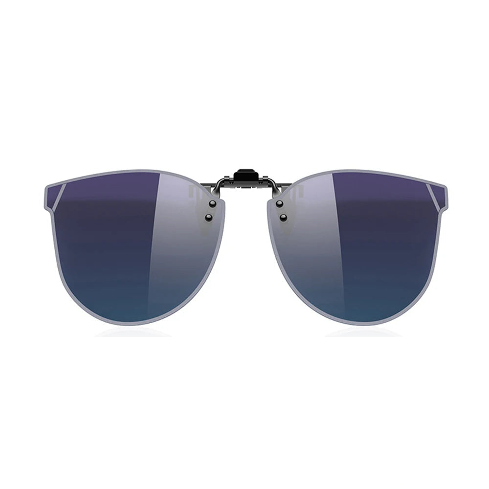 Cat Eye Flip-Up Clip-Ons – UV400 Polarised Gradient Lenses