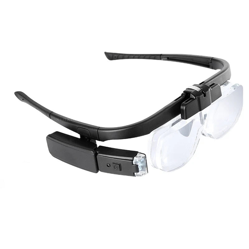 USB Headband Magnifier – LED Loupe for Fly Tying & Detail Work