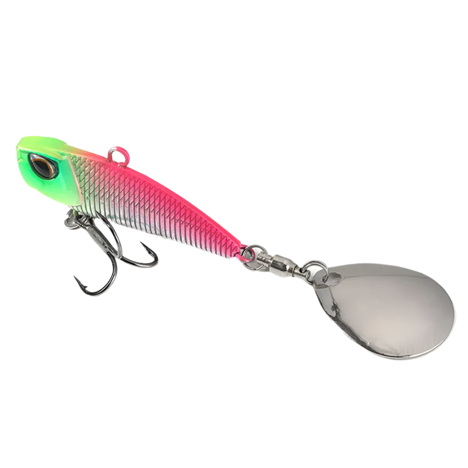 Metal VIB Spinner Bait Lure – 7g to 21g with Sequin Tail