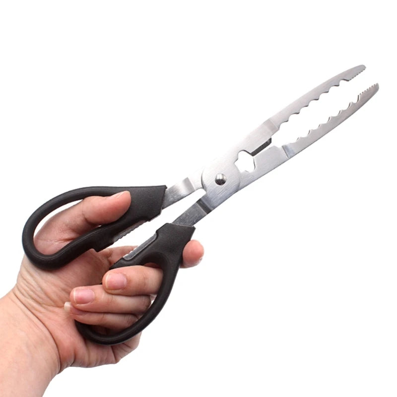 Stainless Steel Long Fishing Pliers for Gripping & Trapping