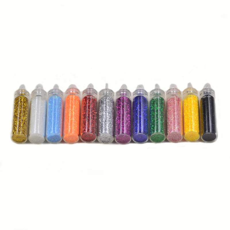 12-Colour Holographic Flash Powder for Fly Tying NZ