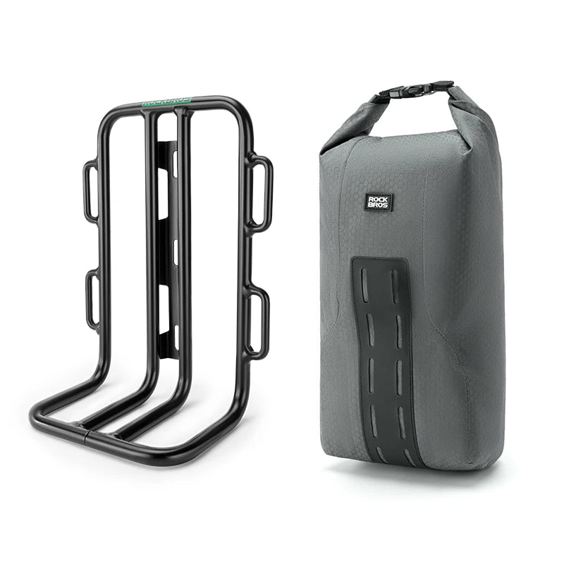 2.7L Waterproof Front Fork Pannier Bag for Bikepacking Gear