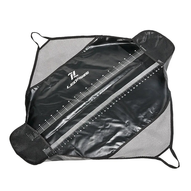 PVC Fish Measuring Bag with Built-In Ruler – Foldable Mat