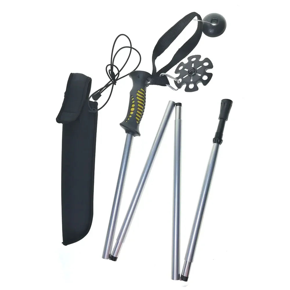 Folding Aluminium Wading Staff – Lightweight for Fishing & Hikes