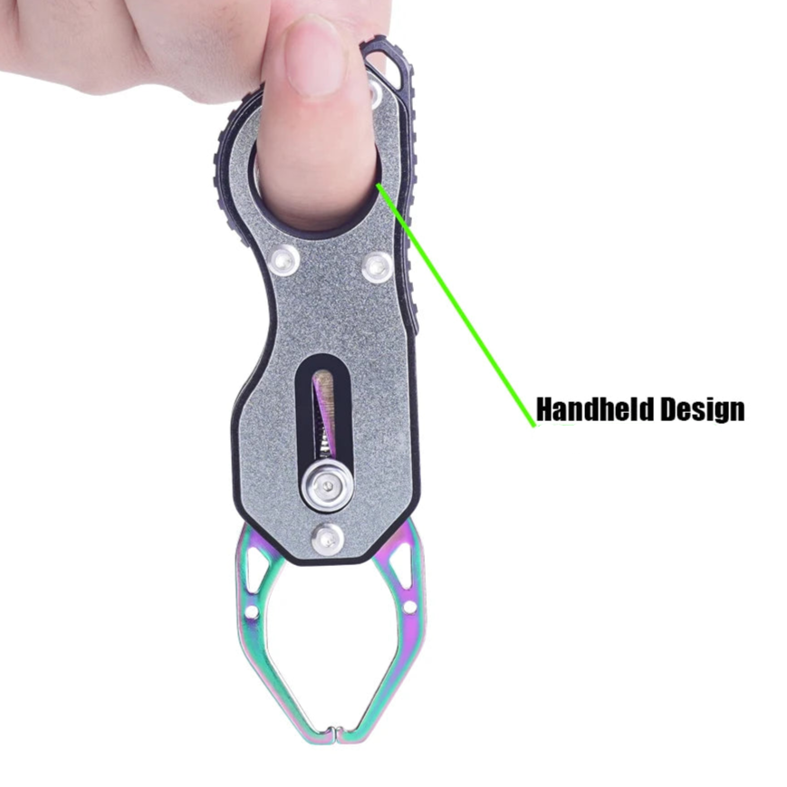 Adjustable Fish Lip Gripper Tool for Secure Hook Control