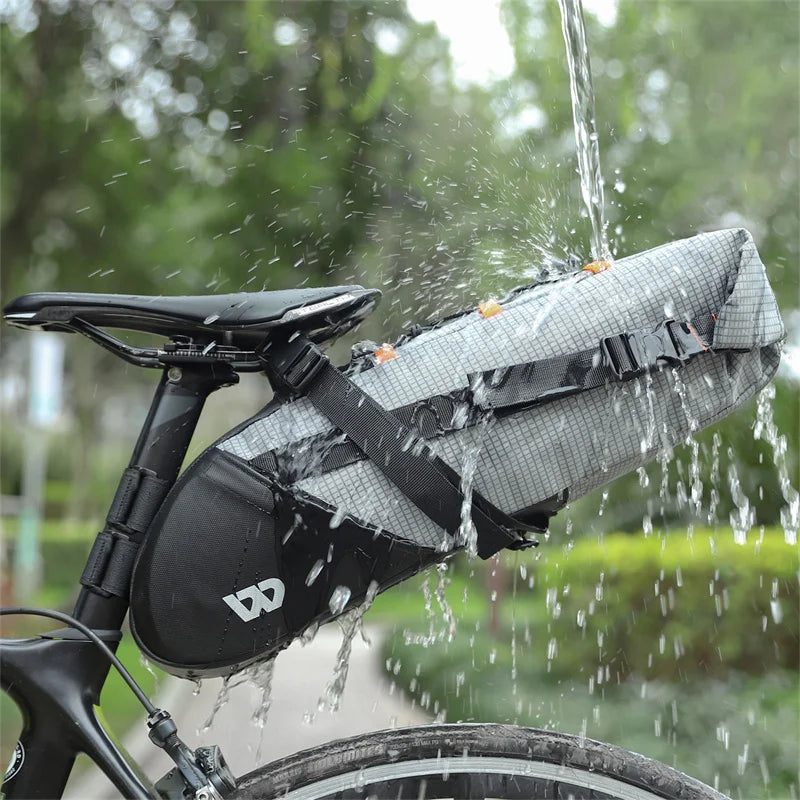 10L Waterproof Saddle Bag for MTB and Road Bike Storage