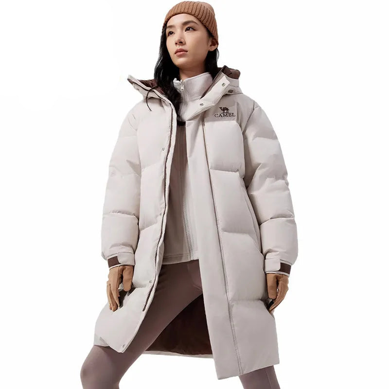 Unisex Outdoor Down Jacket – Waterproof Windproof Winter Coat