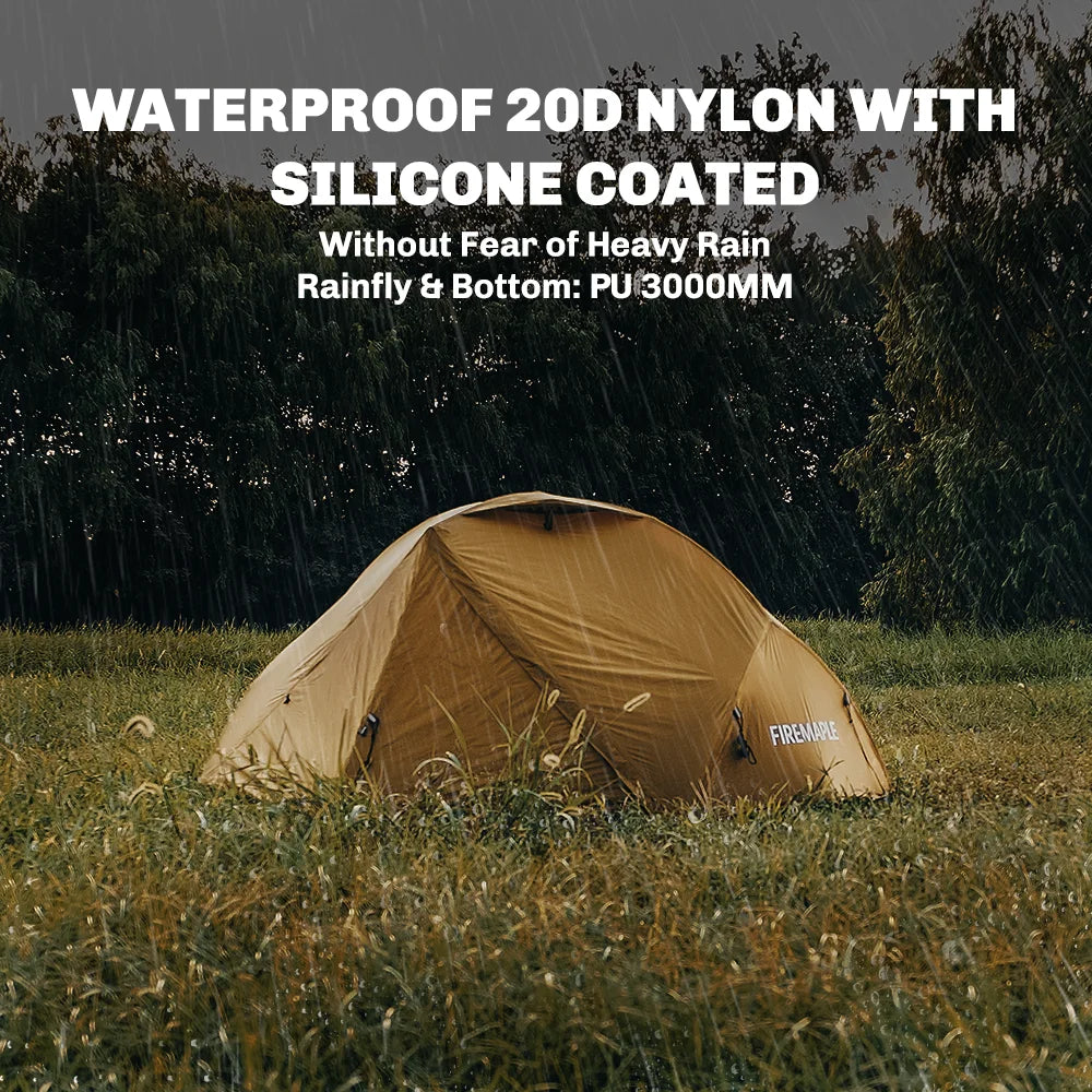 Ultralight 2-Person Trekking Tent – Waterproof & Compact