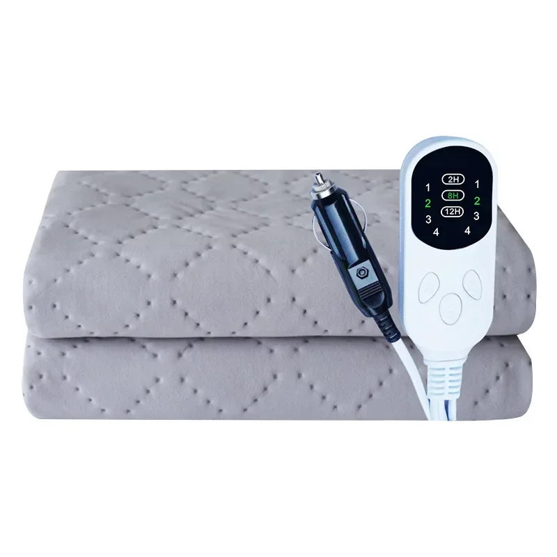 OEMG Car Electric Heating Blanket – 12V/24V Heated Mat for Camping & Outdoor Use