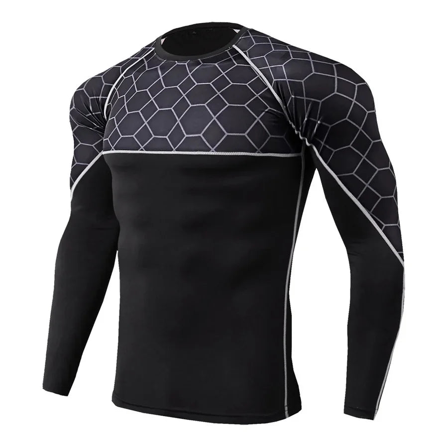 Men's Compression Sports Thermal Underwear – Winter Second Skin Fitness Tights