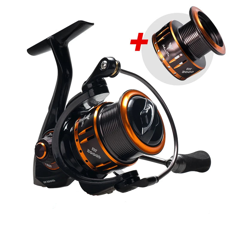 Ultralight Spinning Reel for Fresh & Saltwater – 4–7kg Drag