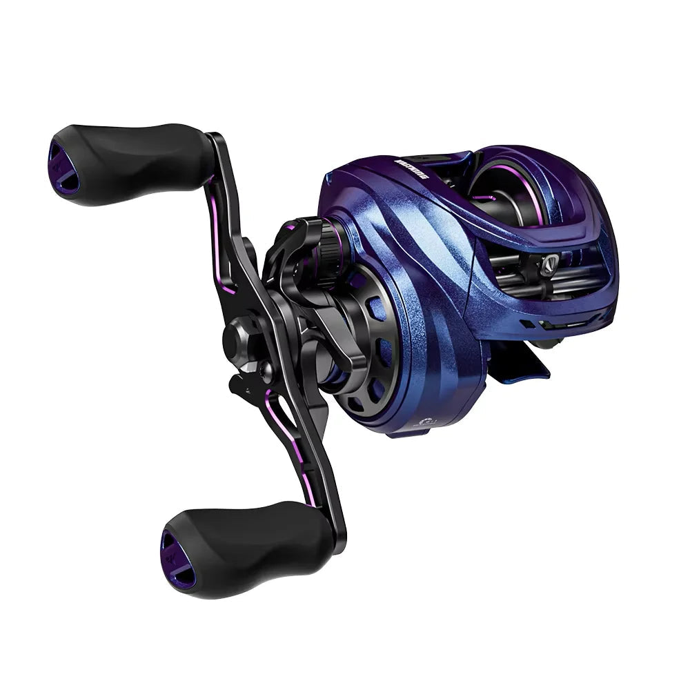 Long Cast Baitcasting Reel – 7.2:1 Gear Ratio, 7kg Drag, 6+1BB