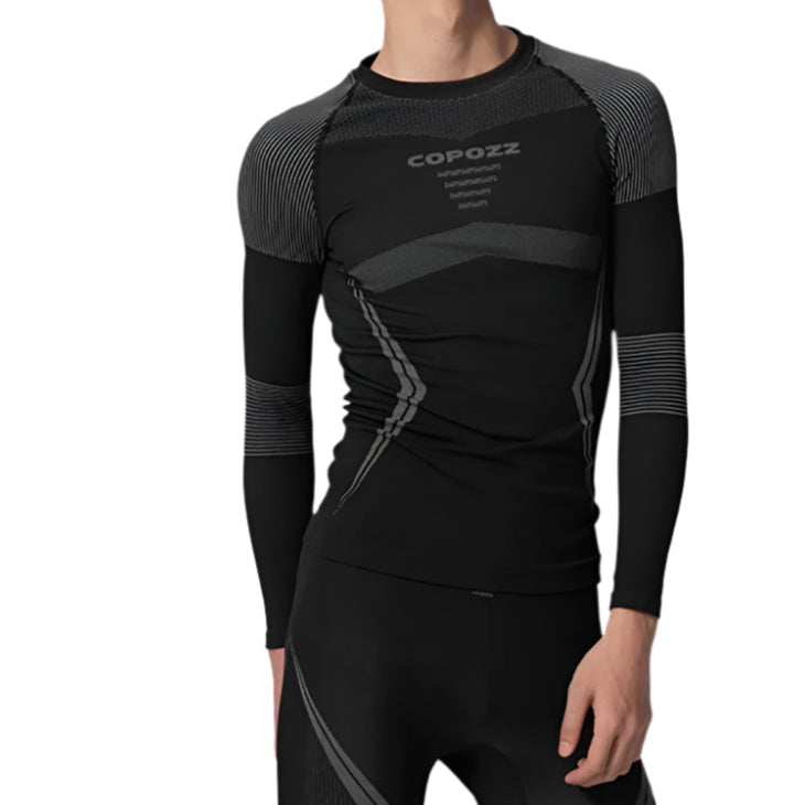 COPOZZ Ski Thermal Underwear Set – Quick Dry, Breathable Base Layer for Men & Women