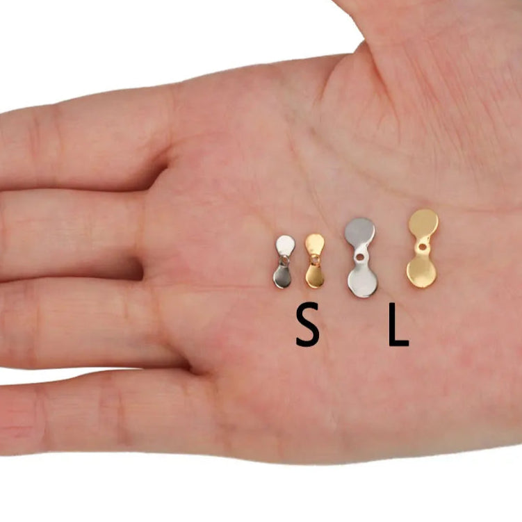 Turbo Spinner Blades – 20PCS Gold/Silver DIY Lure Parts