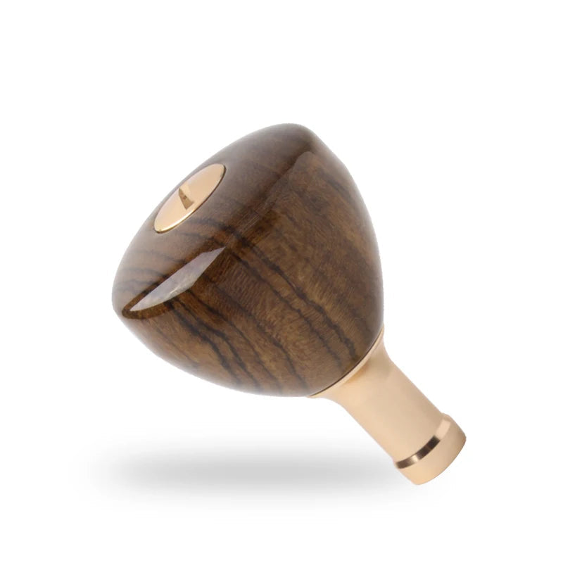 Wooden 34.5mm Fishing Reel Handle Knob for DIY Casting and Spinning