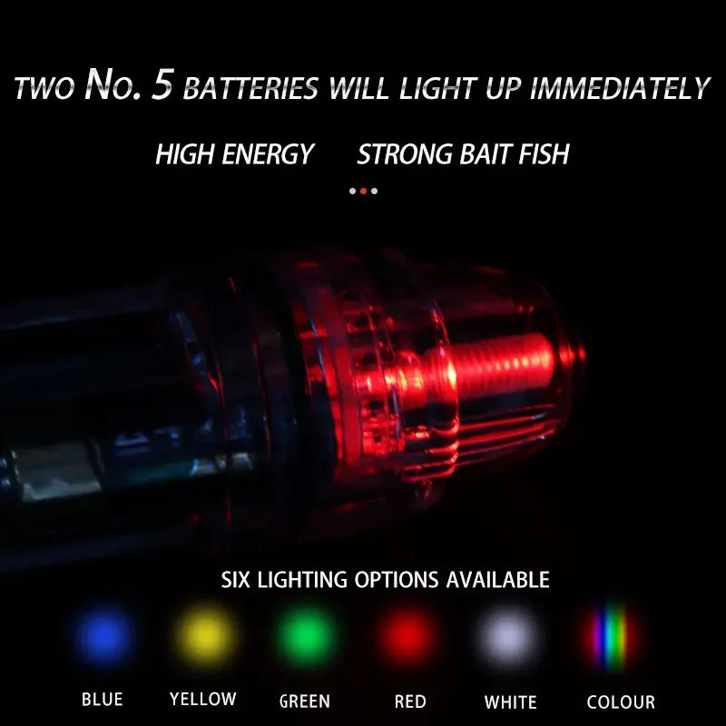 AA Battery Powered LED Fishing Light for Deep Drop Trolling