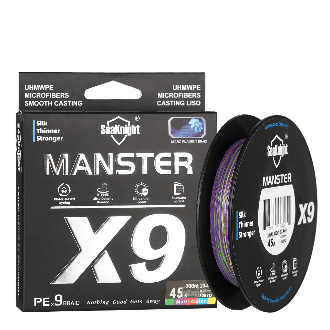 9-Strand Braided Fishing Line – 500M UV & Saltwater Proof